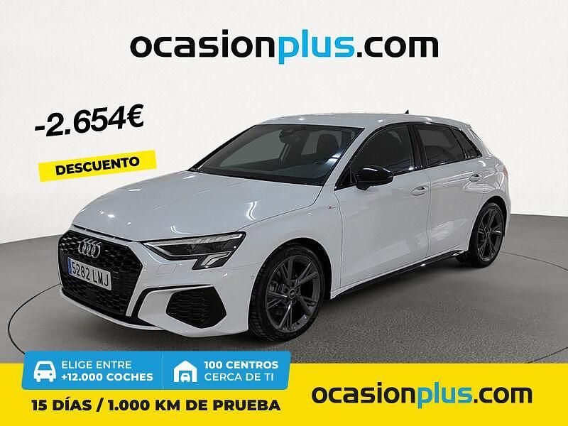Blanco Usado 2021 Audi A3 S-Line | 29.200 € (Un poco caro) - Imagen 1/4