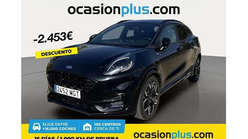 Negro Usado 2023 Ford Puma ST-Line X SUV | 17.273 € (Super precio) - Imagen 1/4
