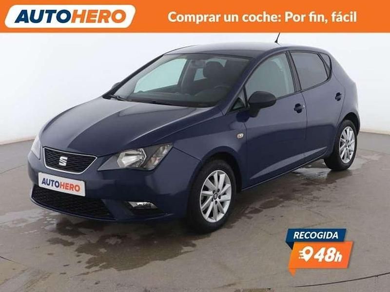 Usado Seat Ibiza Reference 90 CV (66 kW) 2016 Azul Utilitario
