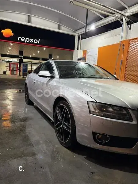 Usado Audi A5 170 CV (125 kW) 2009 Gris / plata Coupe