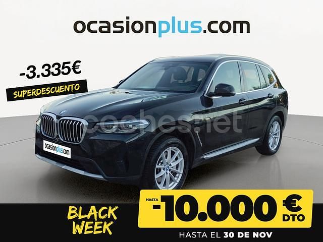 Negro Usado 2022 BMW X3 xLine SUV | 34.450 € (Buen precio) - Imagen 1/4
