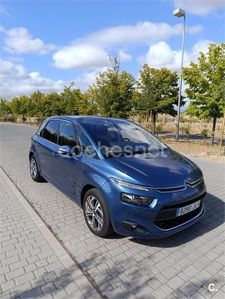 Usado Citroën C4 Picasso Feel 130 CV (95 kW) 2016 Azul Monovolumen