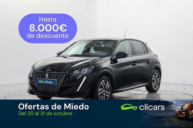 Negro Usado 2021 Peugeot 208 Allure Utilitario | 14.790 € (Precio justo) - Imagen 1/4