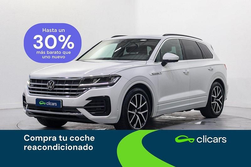 Blanco Usado 2021 VW Touareg R-line SUV | 48.990 € (Caro) - Imagen 1/4