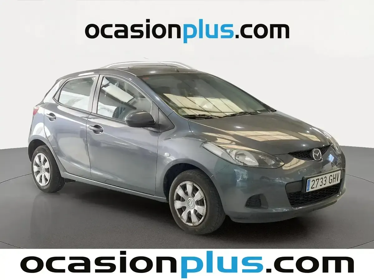 Usado Mazda 2 Active 68 CV (50 kW) 2008 Gris Utilitario