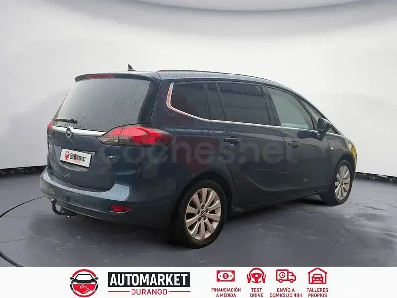 Usado Opel Zafira Tourer Selective 130 CV (95 kW) 2012 Gris / plata Monovolumen