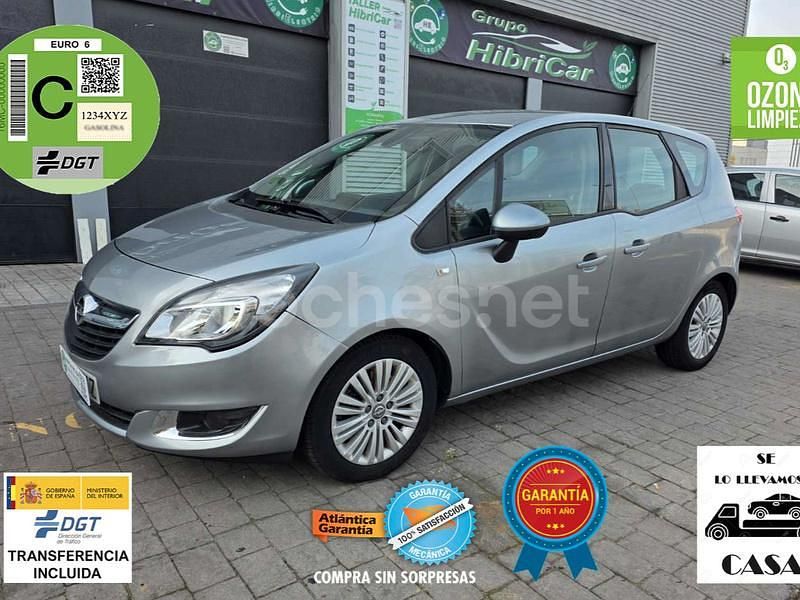 Gris / plata Usado 2015 Opel Meriva Selective Monovolumen | 7990 € (Precio justo) - Imagen 1/4