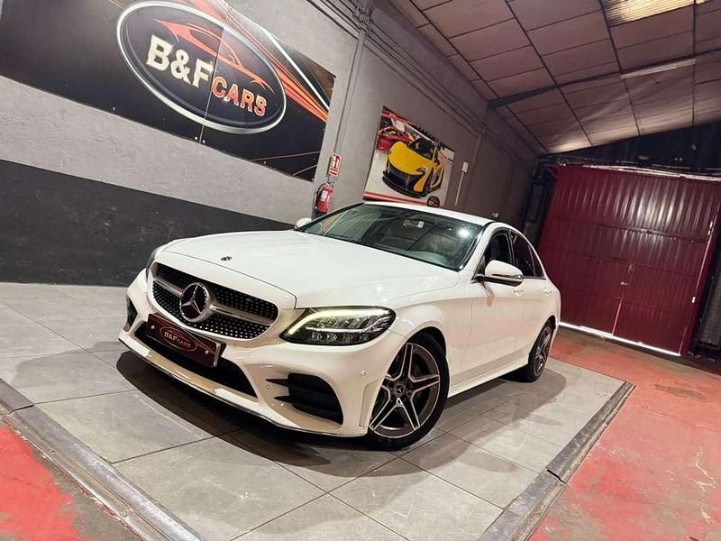 Usado Mercedes C220 194 CV (142 kW) 2019 Blanco Berlina