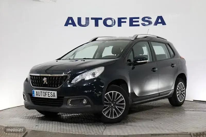 Negro Usado 2017 Peugeot 2008 Active SUV | 8450 € (Super precio) - Imagen 1/4