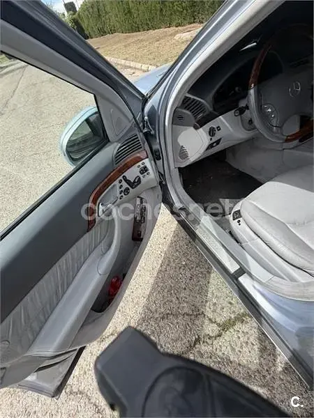 Usado Mercedes S400 250 CV (183 kW) 2001 Azul Berlina