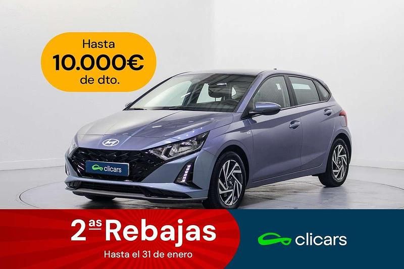 Azul Usado 2024 Hyundai i20 Utilitario | 15.490 € (Precio justo) - Imagen 1/4
