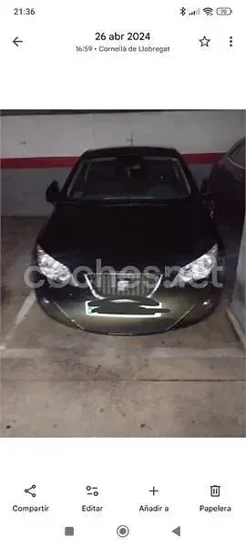 Usado Seat Ibiza SC Ecomotive 105 CV (77 kW) 2011 Negro Utilitario