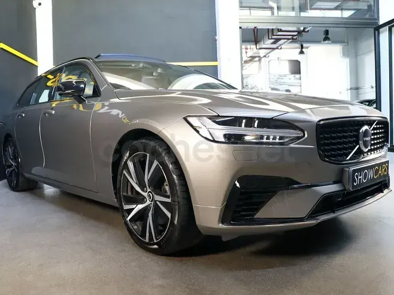 Usado Volvo V90 R-Design 340 CV (250 kW) 2022 Beige Familiar