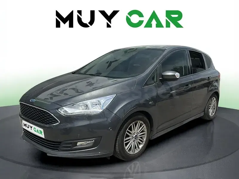 Usado Ford C-MAX Trend+ 125 CV (91 kW) 2017 Gris Monovolumen