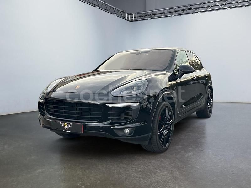 Negro Usado 2017 Porsche Cayenne Platinum Edition SUV | 44.900 € - Imagen 1/4