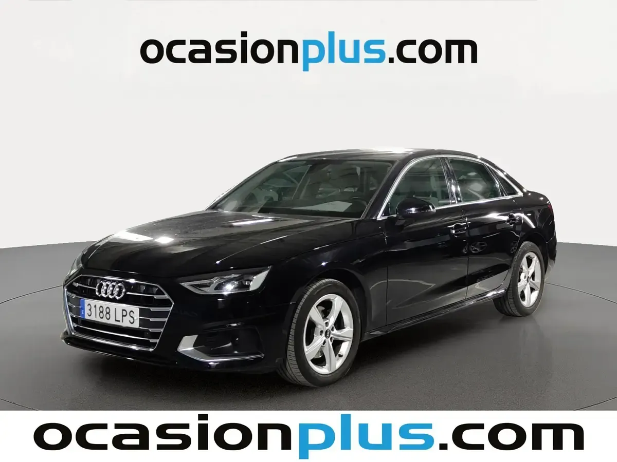 Usado Audi A4 Advanced 163 CV (119 kW) 2021 Negro Berlina