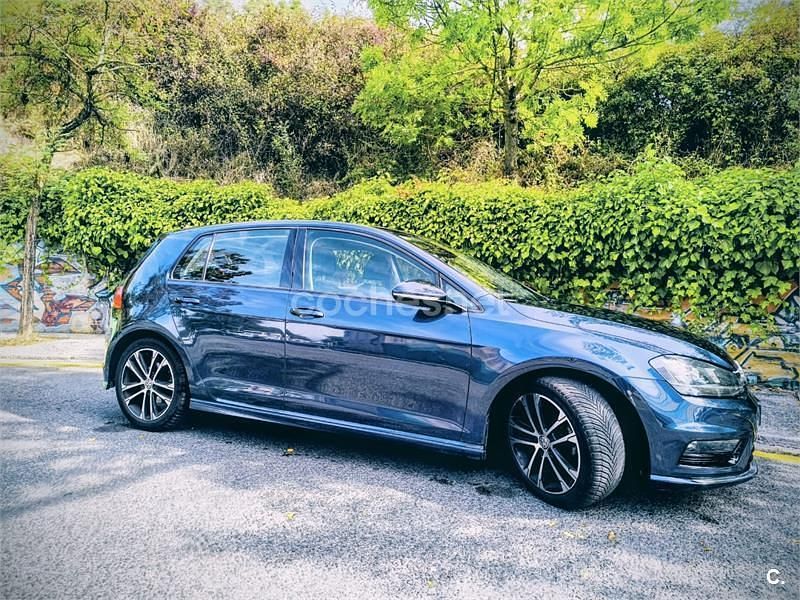 Azul Usado 2014 VW Golf VII Sportline Familiar | 14.600 € (Precio justo) - Imagen 1/4