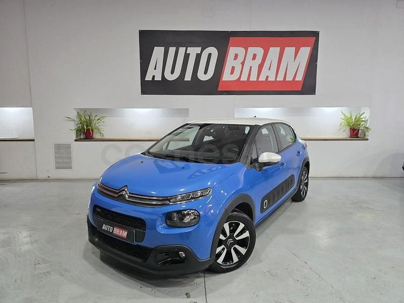 Usado Citroën C3 Feel 82 CV (60 kW) 2017 Azul Berlina