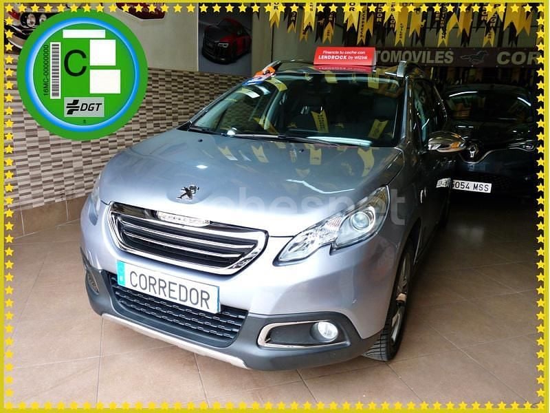 Gris / plata Usado 2017 Peugeot 2008 Crossway SUV | 8500 € (Buen precio) - Imagen 1/3