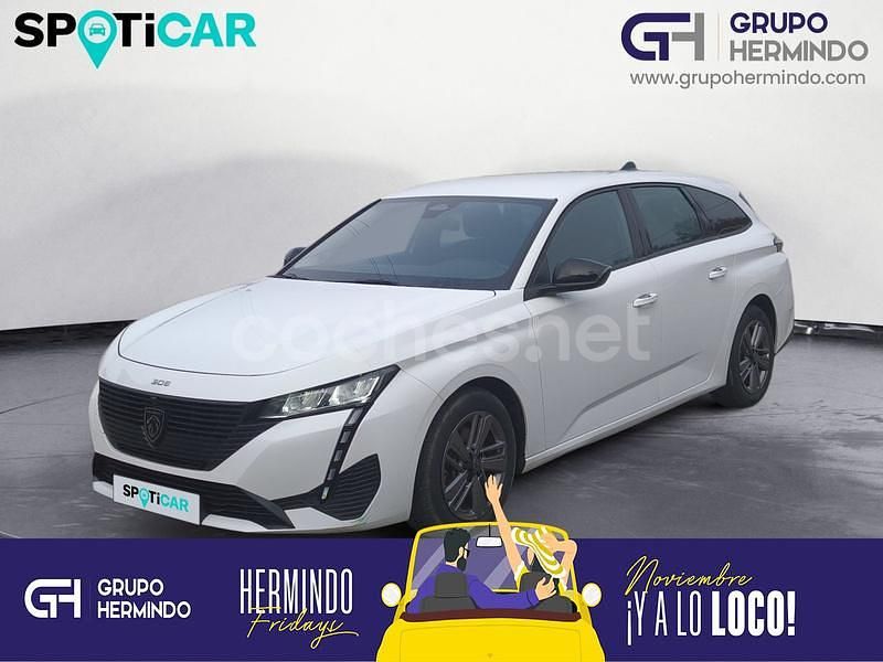 Blanco Usado 2022 Peugeot 308 Familiar | 12.800 € (Buen precio) - Imagen 1/4