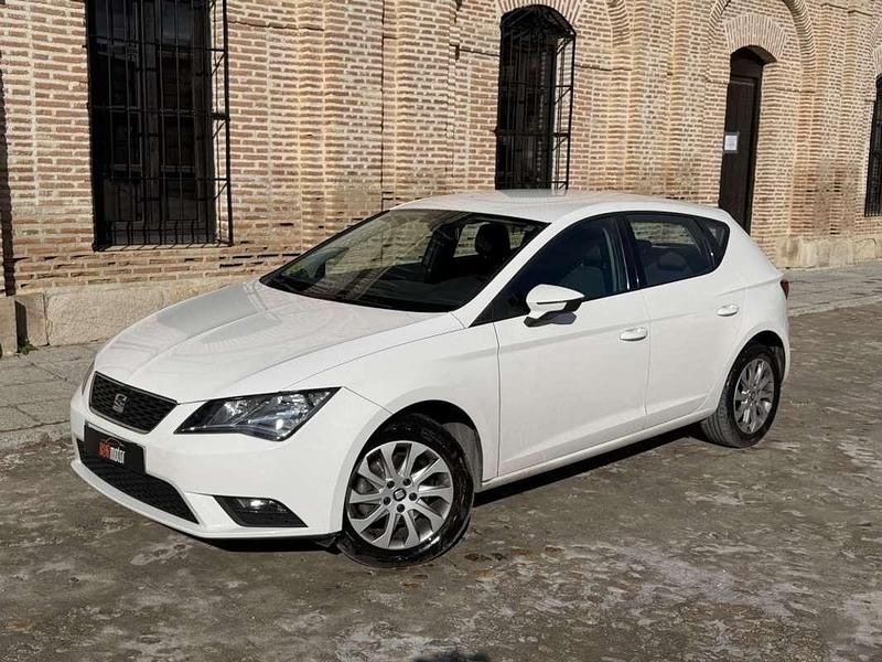 Usado Seat Leon SC Style 105 CV (77 kW) 2014 Blanco Utilitario