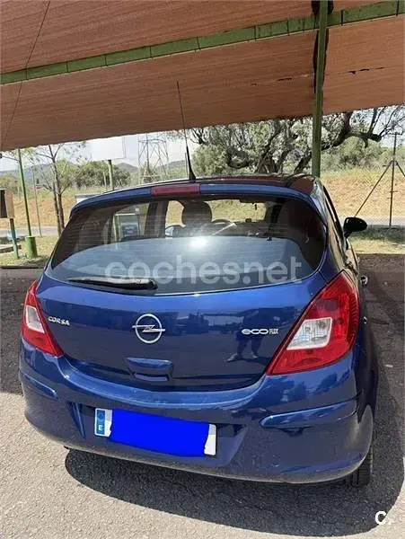 Usado Opel Corsa Cosmo 75 CV (55 kW) 2008 Azul Utilitario