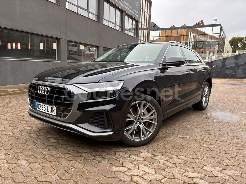 Usado Audi Q8 S-Line 286 CV (210 kW) 2020 Negro SUV