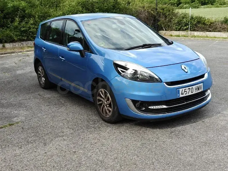 Usado Renault Grand Scénic III Dynamique 110 CV (80 kW) 2012 Azul Monovolumen