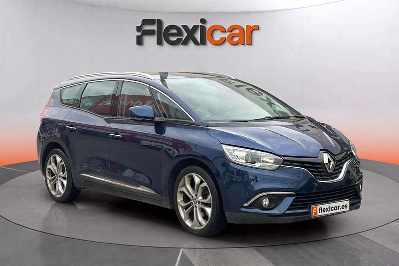 Azul Usado 2017 Renault Grand Scénic IV Intens Monovolumen | 12.990 € (Buen precio) - Imagen 1/4
