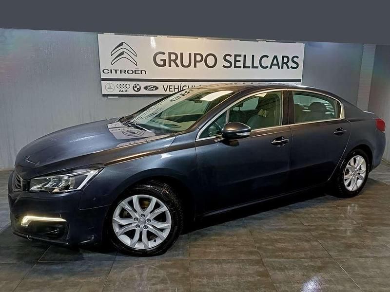 Usado Peugeot 508 Allure 150 CV (110 kW) 2017 Gris Berlina