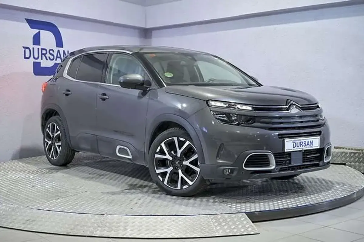Usado Citroën C5 Aircross Feel 131 CV (96 kW) 2021 Gris SUV