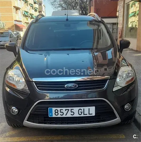 Usado Ford Kuga Trend 136 CV (100 kW) 2009 Negro SUV