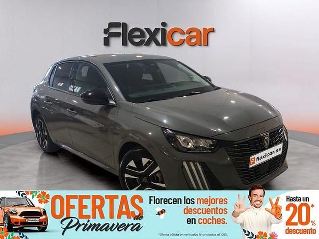 Usado Peugeot 208 Allure 100 CV (73 kW) 2025 Gris Utilitario