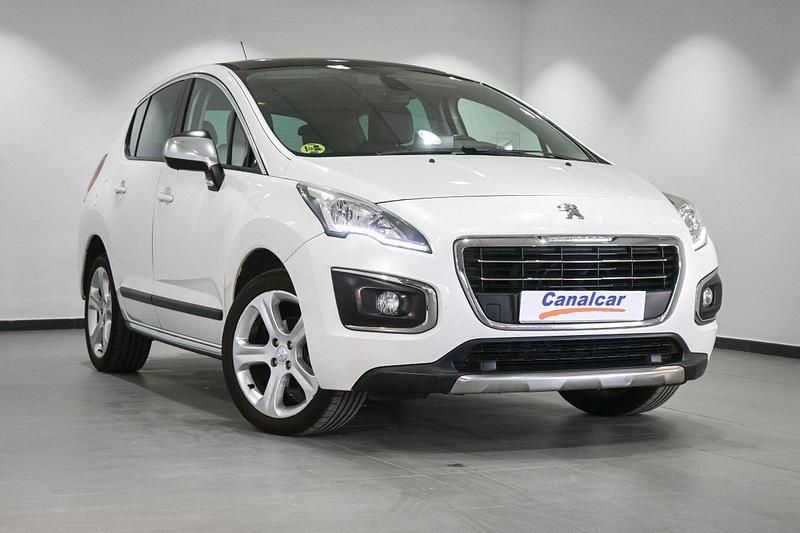 Usado Peugeot 3008 Allure 115 CV (84 kW) 2014 Blanco Familiar