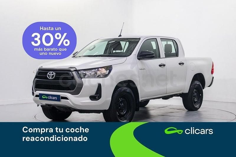 Usado Toyota HiLux 150 CV (110 kW) 2021 Blanco Recogida