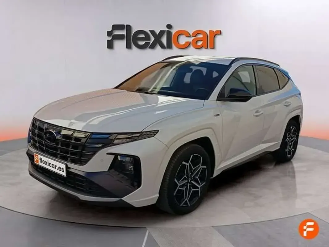 Usado Hyundai Tucson N Line 150 CV (110 kW) 2022 Blanco SUV