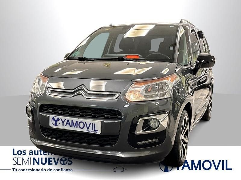 Gris Usado 2016 Citroën C3 Picasso Feel Monovolumen | 7950 € (Precio justo) - Imagen 1/4