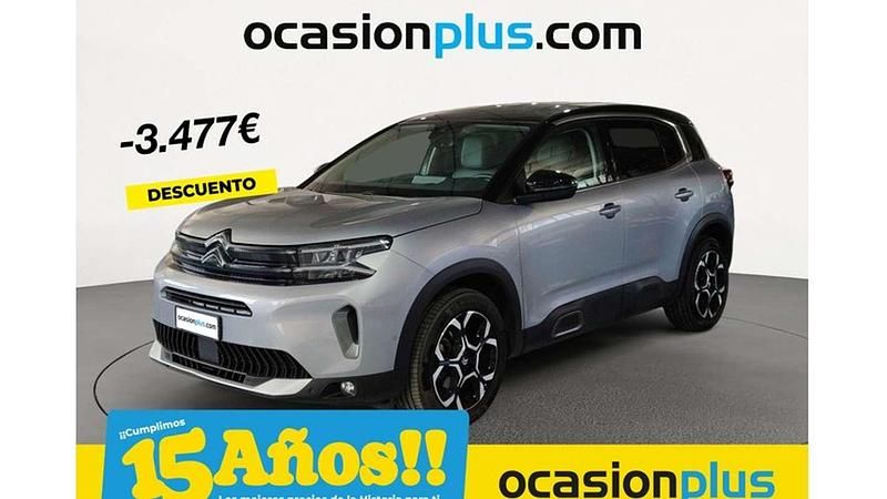 Gris Usado 2024 Citroën C5 Aircross SUV | 22.273 € (Precio justo) - Imagen 1/4