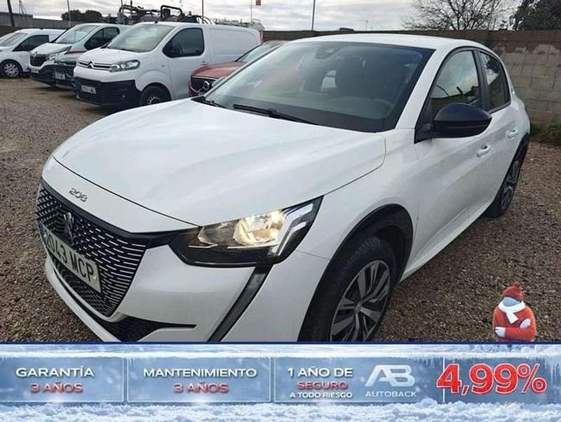 Blanco Usado 2022 Peugeot e-208 Active Utilitario | 13.255 € (Super precio) - Imagen 1/2