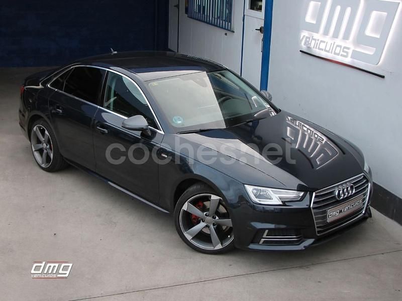 Usado Audi A4 S-Line 152 CV (111 kW) 2018 Negro Berlina