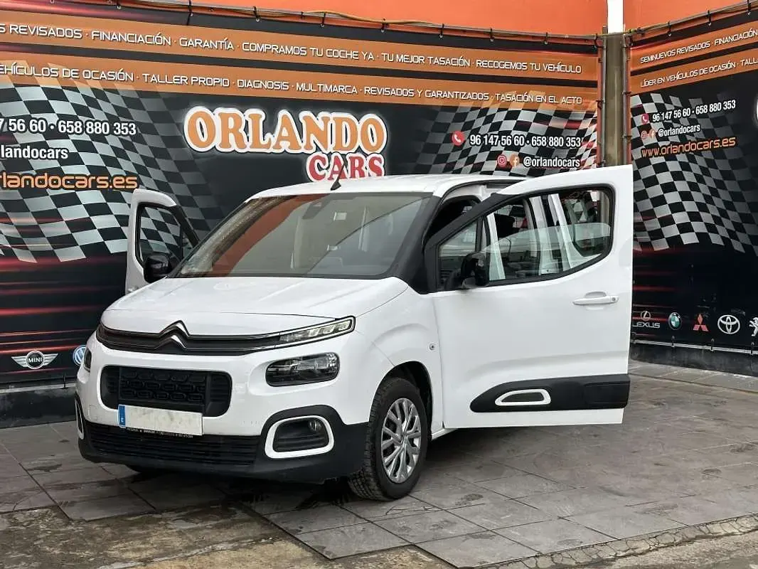 Usado Citroën e-Berlingo Business Class 102 CV (75 kW) 2022 Blanco Monovolumen