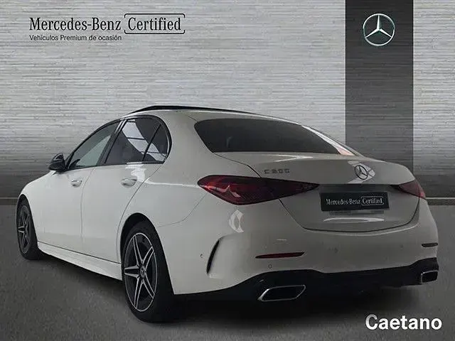 Usado Mercedes C200 204 CV (150 kW) 2025 Blanco polar