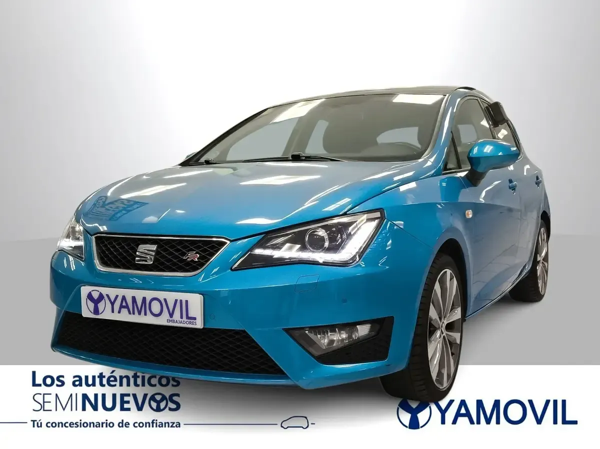 Brugt Seat Ibiza FR 110 HK (80 kW) 2016 Blå Hatchback