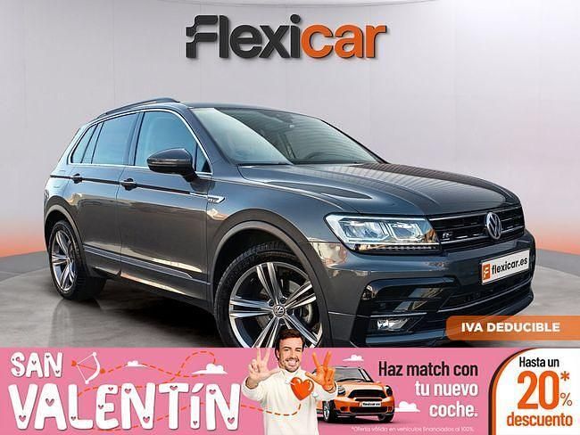 Usado VW Tiguan R-line 150 CV (110 kW) 2020 Gris SUV