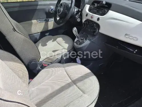 Usado Fiat 500 Sport 100 CV (73 kW) 2009 Blanco Descapotable