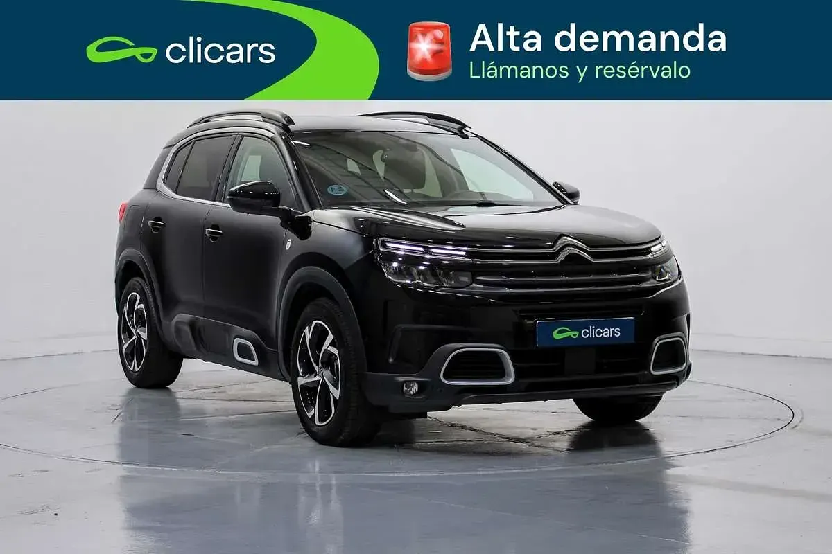 Usado Citroën C5 Aircross PureTech 131 CV (96 kW) 2021 Negro SUV