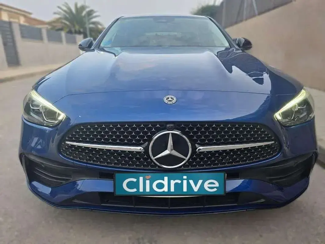 Usado Mercedes C200 204 CV (150 kW) 2022 Azul Berlina