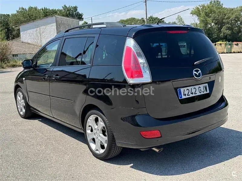 Usado Mazda 5 Active 145 CV (106 kW) 2008 Negro Monovolumen