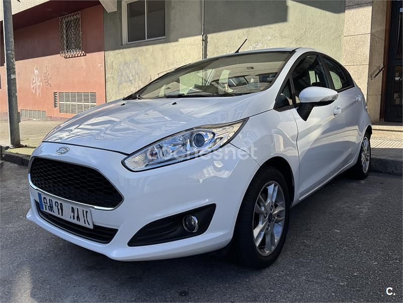 Usado Ford Fiesta Titanium 100 CV (73 kW) 2016 Blanco Berlina