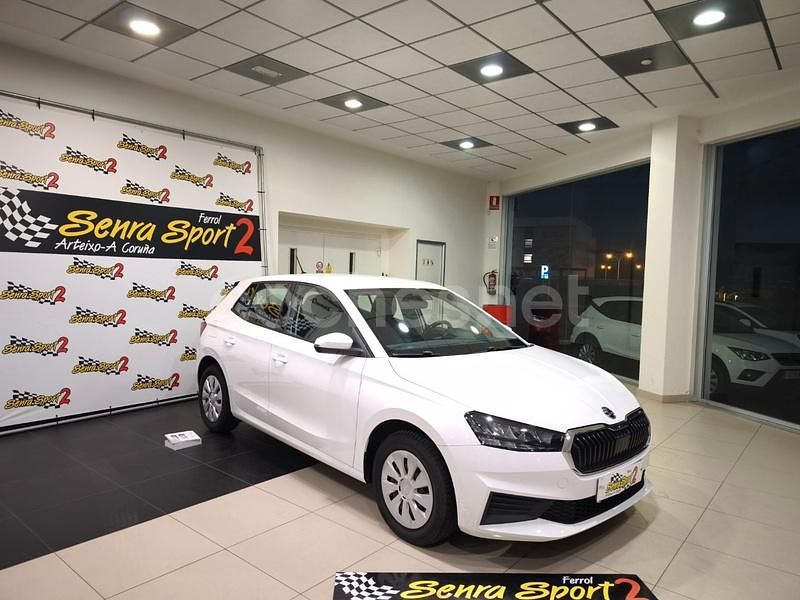 Brugt Skoda Fabia Active 80 HK (58 kW) 2022 Hvid Sedan